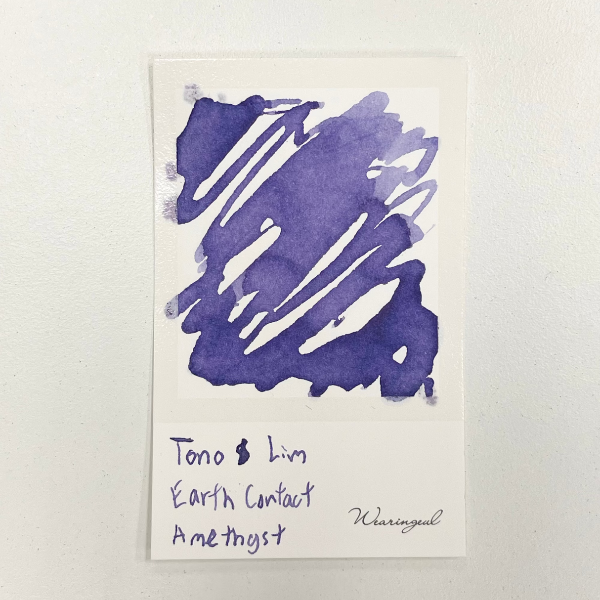TONO & LIMS - Earth Contact Amethyst Ink
