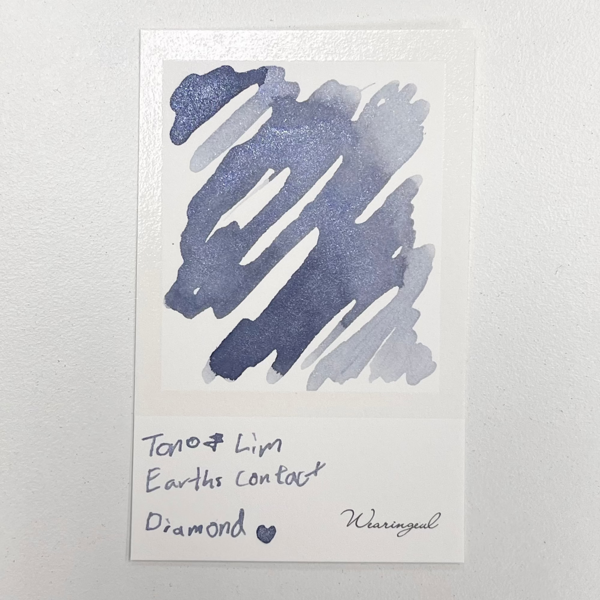 TONO & LIMS - Earth Contact Diamond Ink
