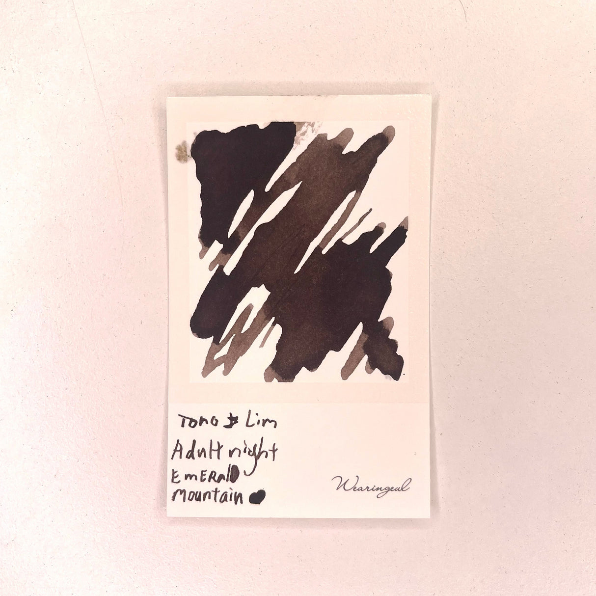 TONO & LIMS Adult Night Emerald Mountain Ink - Scented