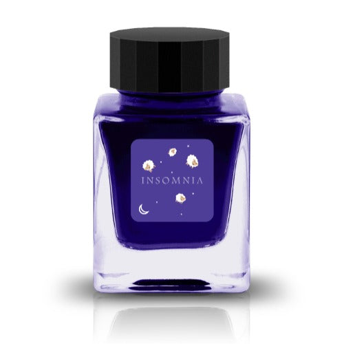 Insomnia Ink
The Adult Night Collection is inspired by a fun filled adult night out. Some inks even come with a pleasant scent to enhance your writing experience.
RGB: 72, 30, 178
Purple/Blue
Scented
30 ml