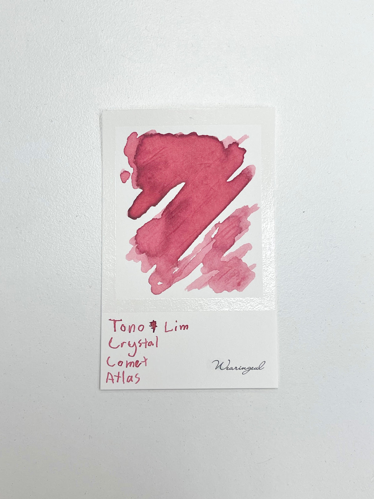 TONO & LIMS Crystal Line HASE Collection Comet Atlas Ink (Glass Pen Only)