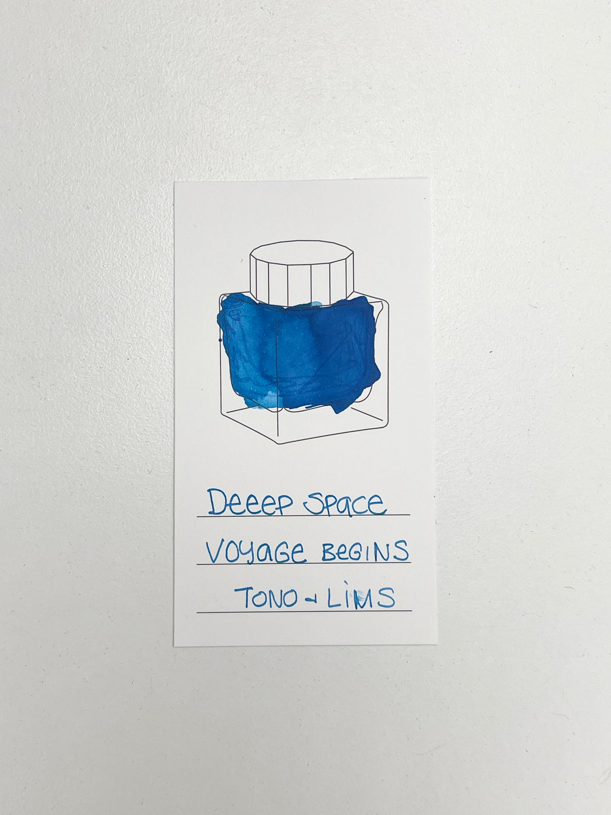 TONO & LIMS DEEEP SPACE Voyage Begins Ink