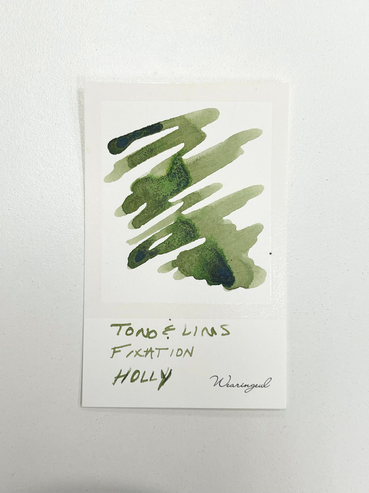 TONO & LIMS Fixation 柊 (Holly) Ink