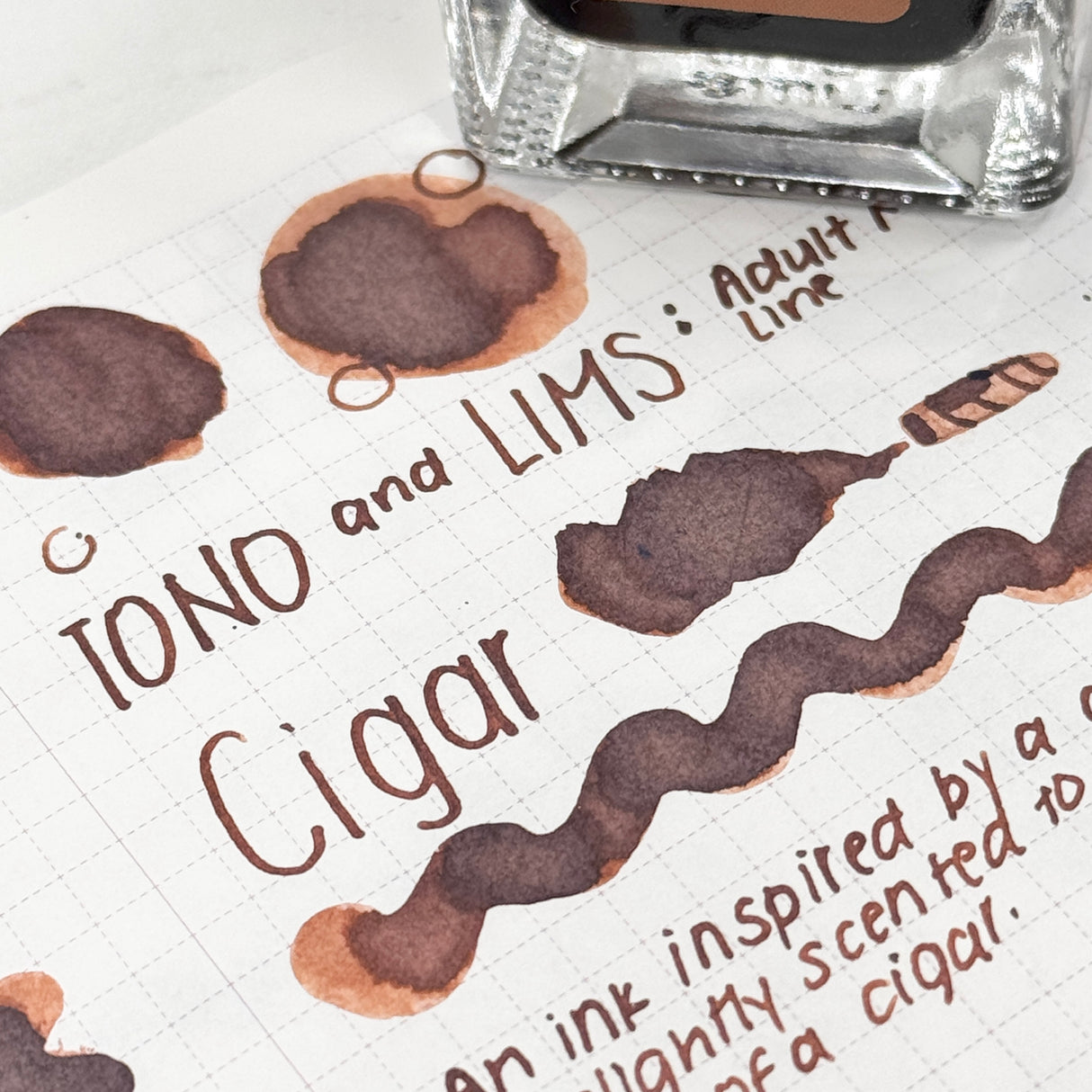 TONO & LIMS Ink - Adult Night - Cigar Ink - Scented