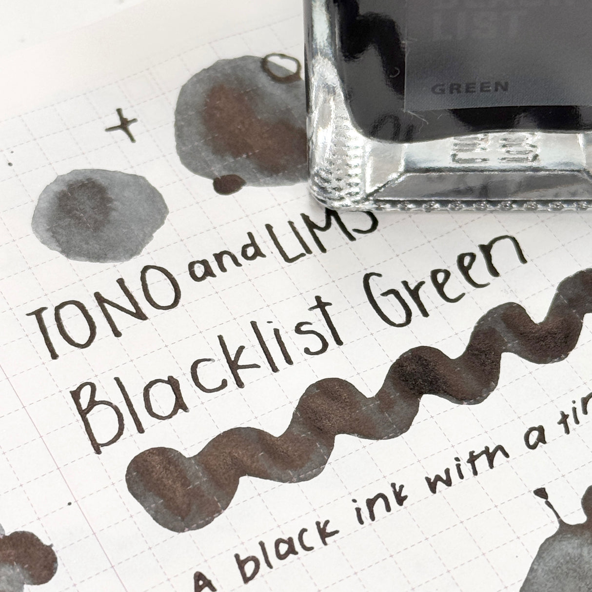 TONO & LIMS Ink - BLACK LIST - Green