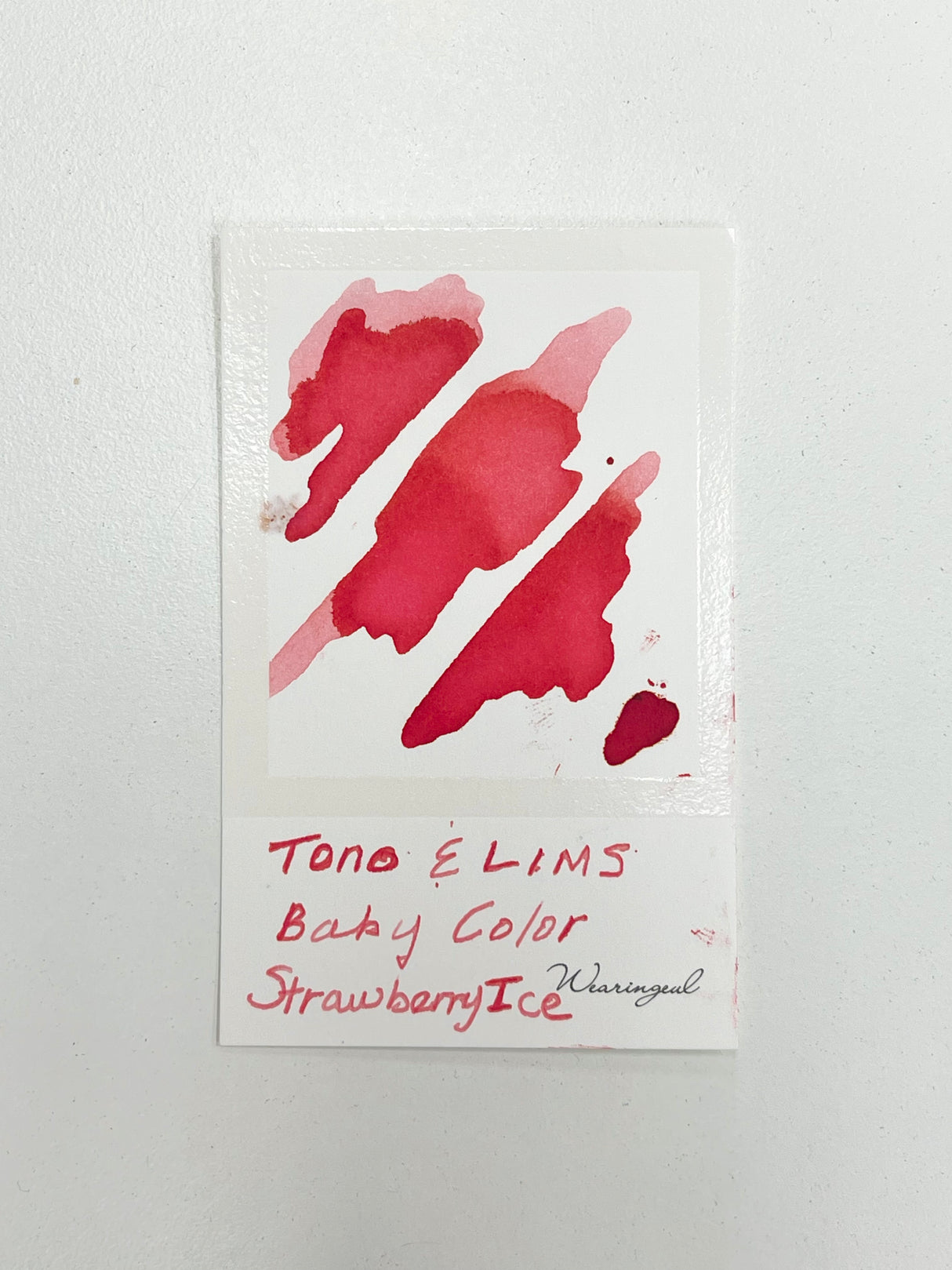 TONO & LIMS Ink - Baby Color - Strawberry Ice