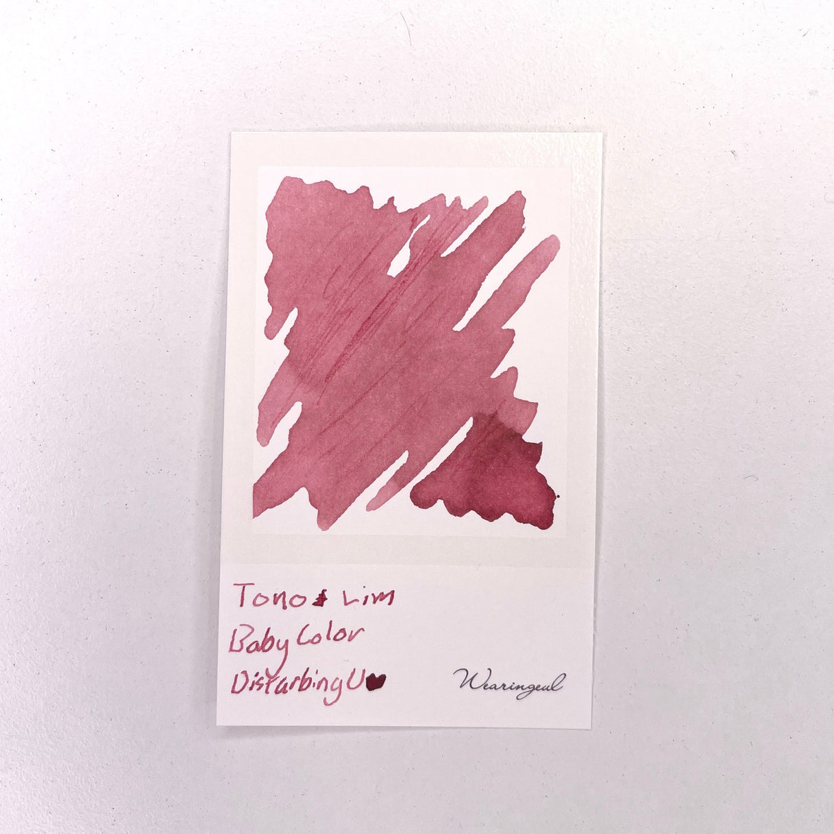 TONO & LIMS Ink - Baby Color - disturbing U