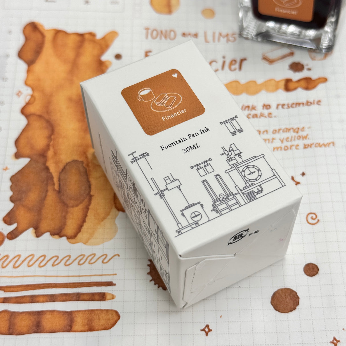 TONO & LIMS Ink - Baby Color Financier Ink
