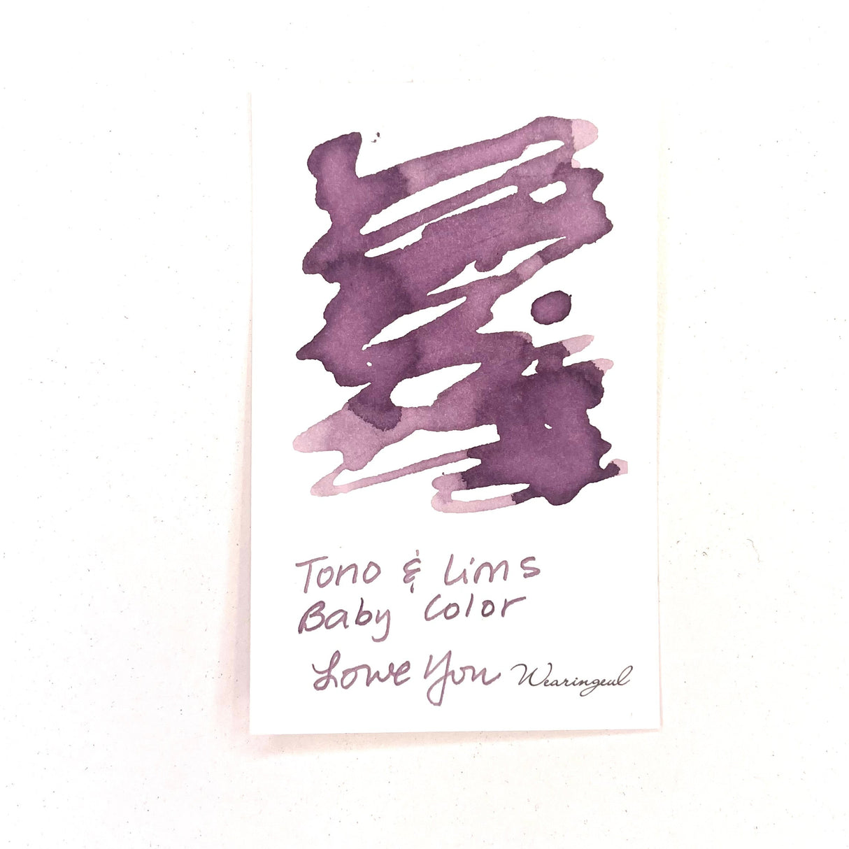 TONO & LIMS Ink - Baby Color Line - love U
