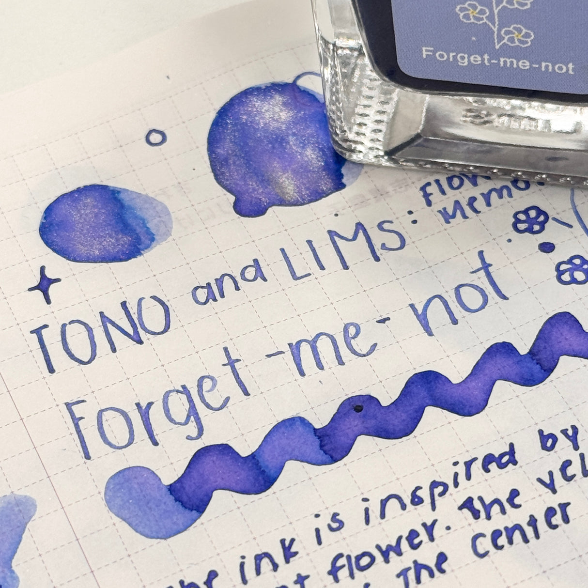 TONO & LIMS Ink - Flower Memories - Forget-Me-Not