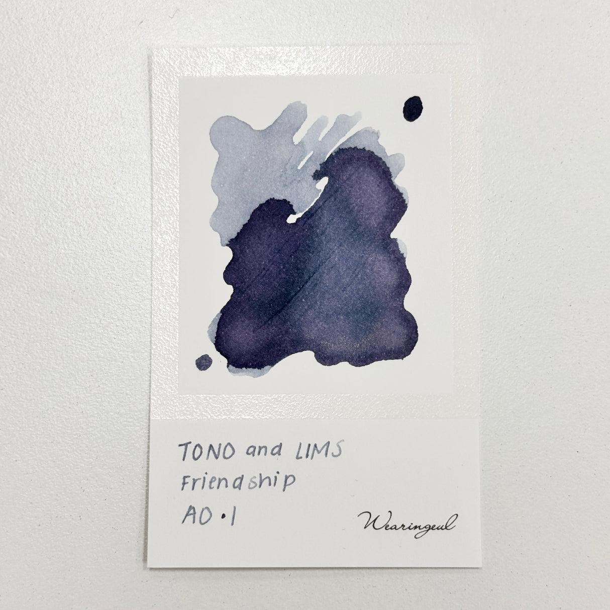 TONO & LIMS Ink - Friendship - AO•I