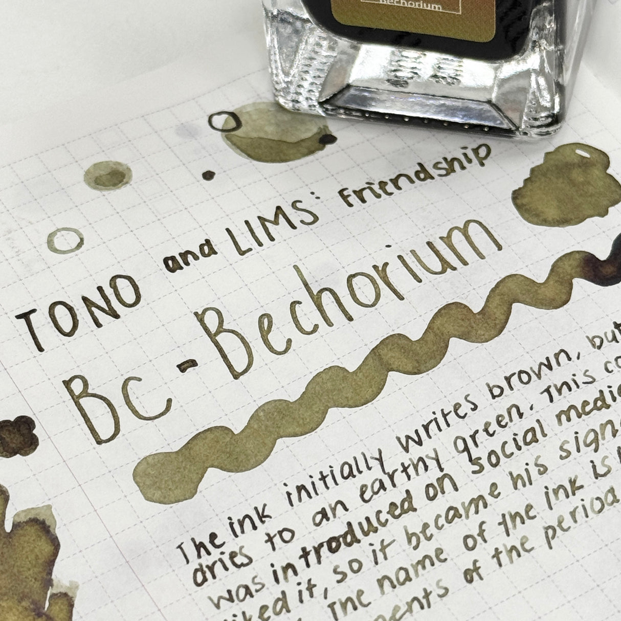 TONO & LIMS Ink - Friendship - Bc Bechorium