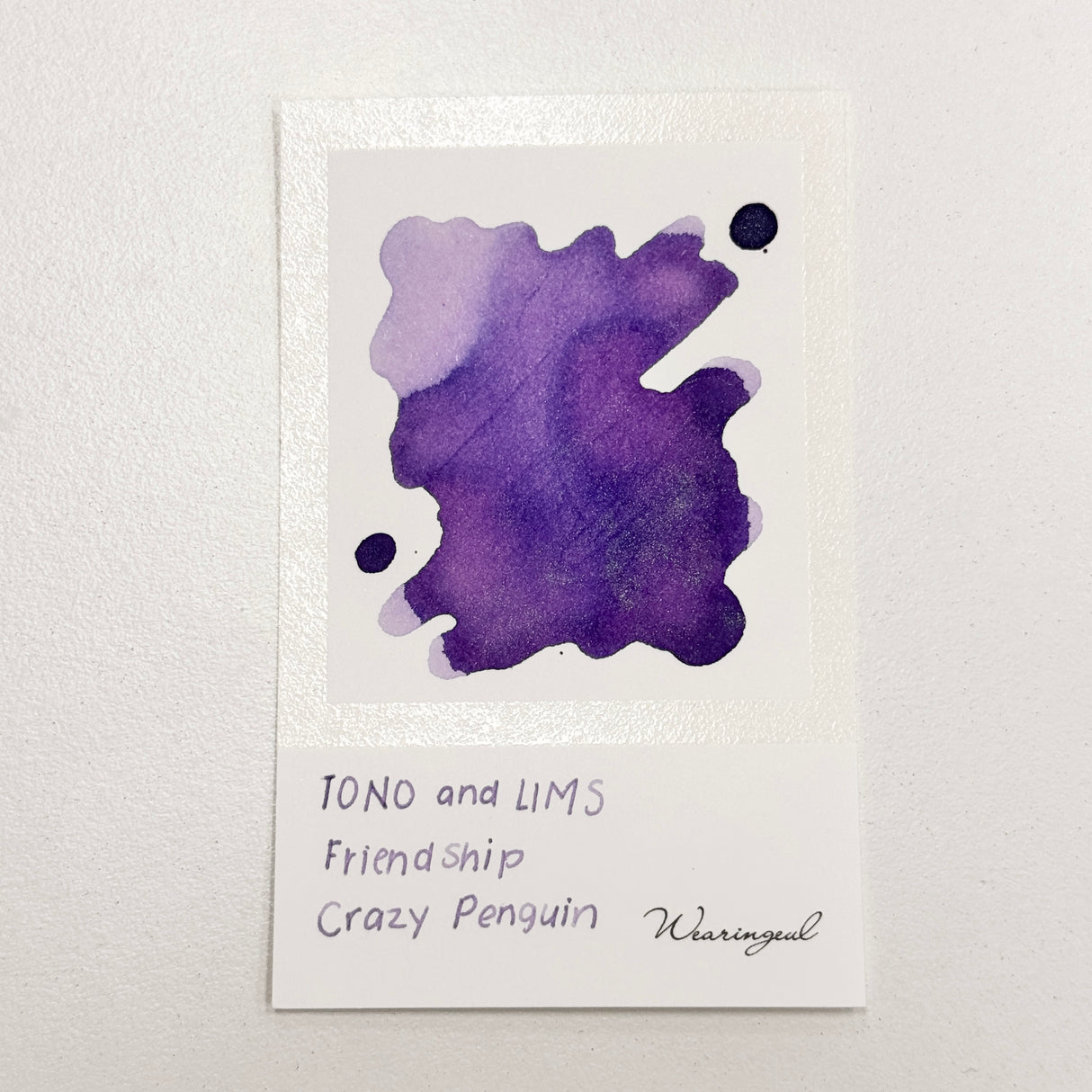 TONO & LIMS Ink - Friendship - CRAZY PENGUIN