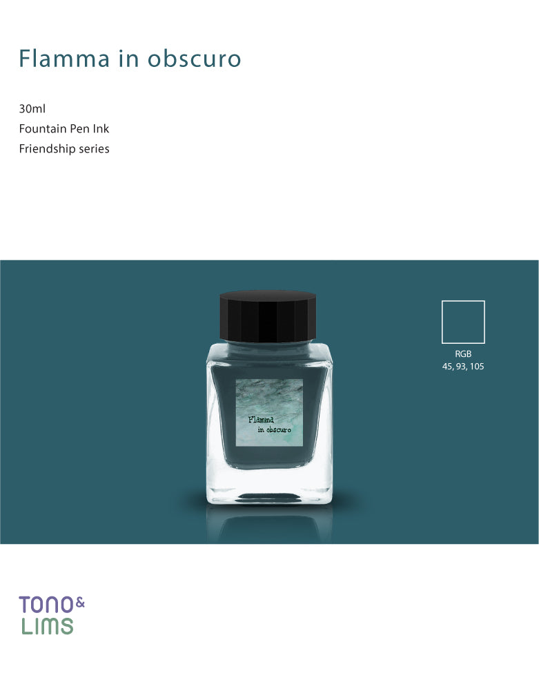 Tono & Lims Friendship Line Fountain Pen Ink Collection where every ink in the Friendship Line embodies the power of friendship through beautifully crafted colors that flow effortlessly on the page. Add a personal touch to your work with a variety of hues that are as diverse and special as the friendships we cherish.
30ml
