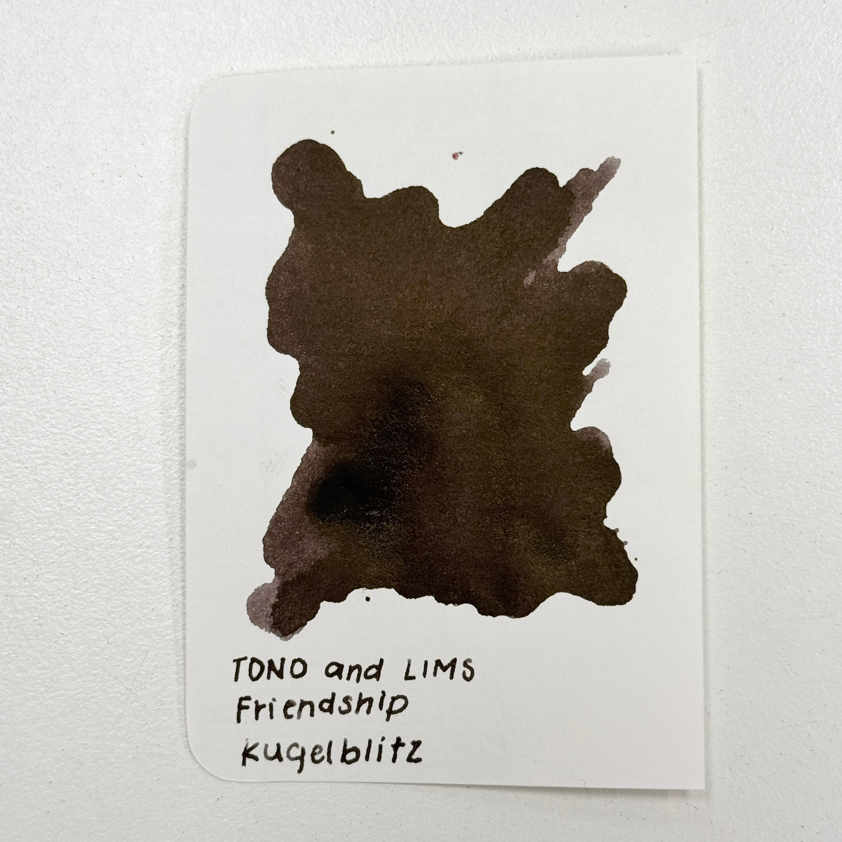TONO & LIMS Ink - Friendship - Kugelblitz