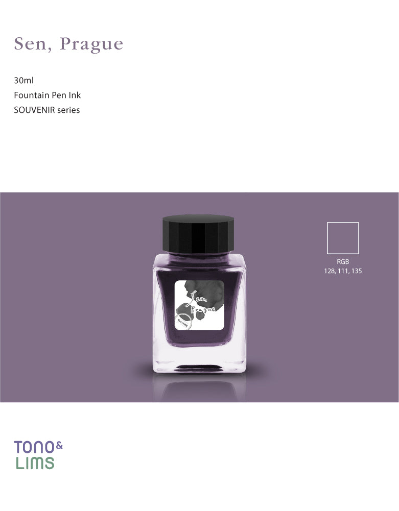 TONO & LIMS Ink - Friendship - SOUVENIR Sen, Prague