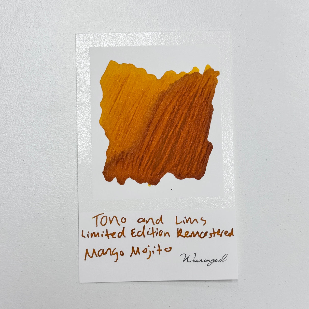 TONO & LIMS Ink - Remastered Limited Edition - Mango Mojito