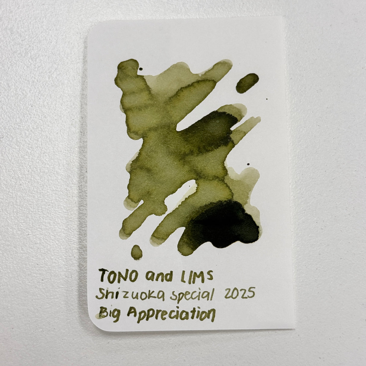 TONO & LIMS Ink - Shizuoka Special 2025 - Big Appreciation