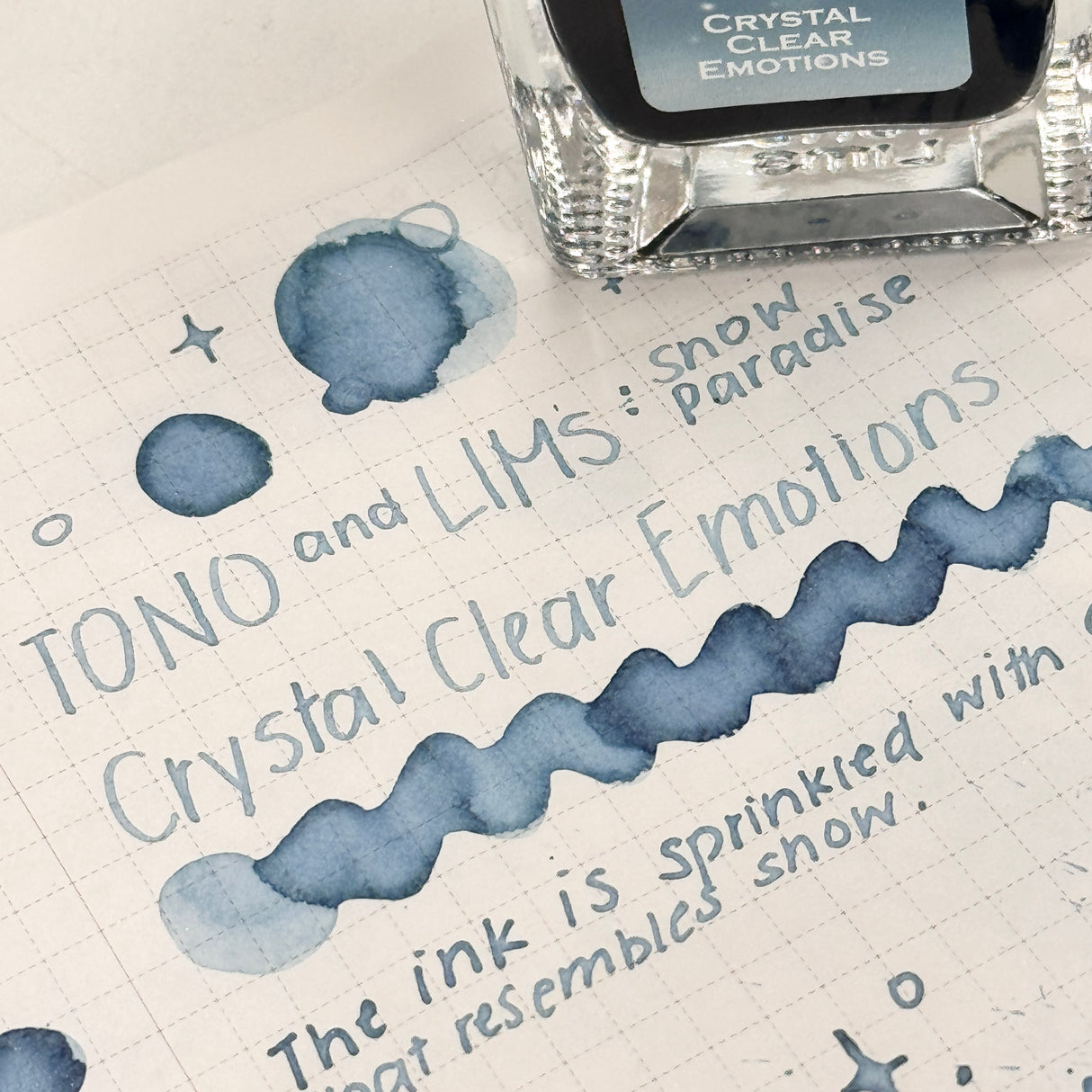 TONO & LIMS Ink - Snow Paradise - Crystal Clear Emotions