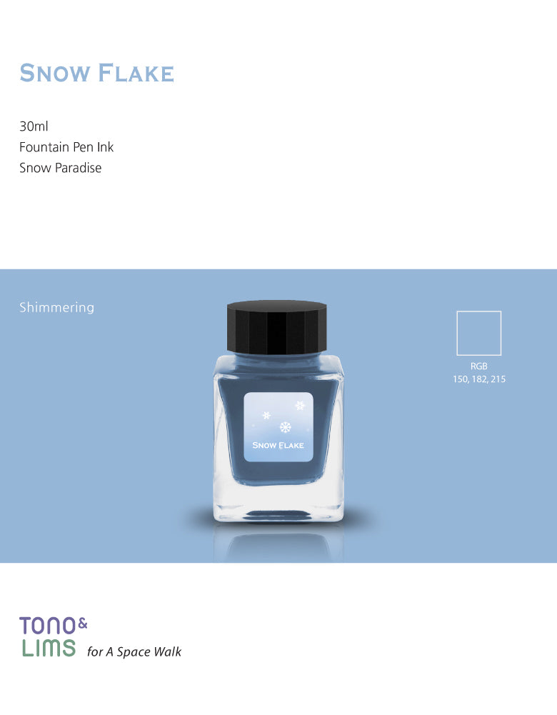 TONO & LIMS Ink - Snow Paradise - Snow Flake