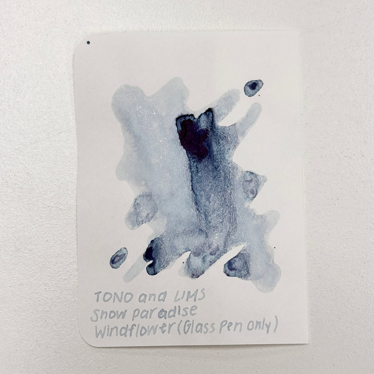 TONO & LIMS Ink - Snow Paradise - 風花 Windflower