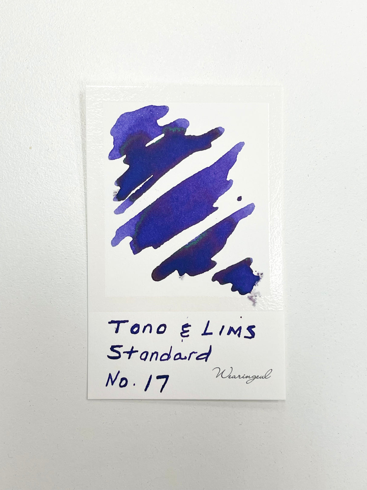 TONO & LIMS Ink - Standard - No. 17 Poor Choice of Words