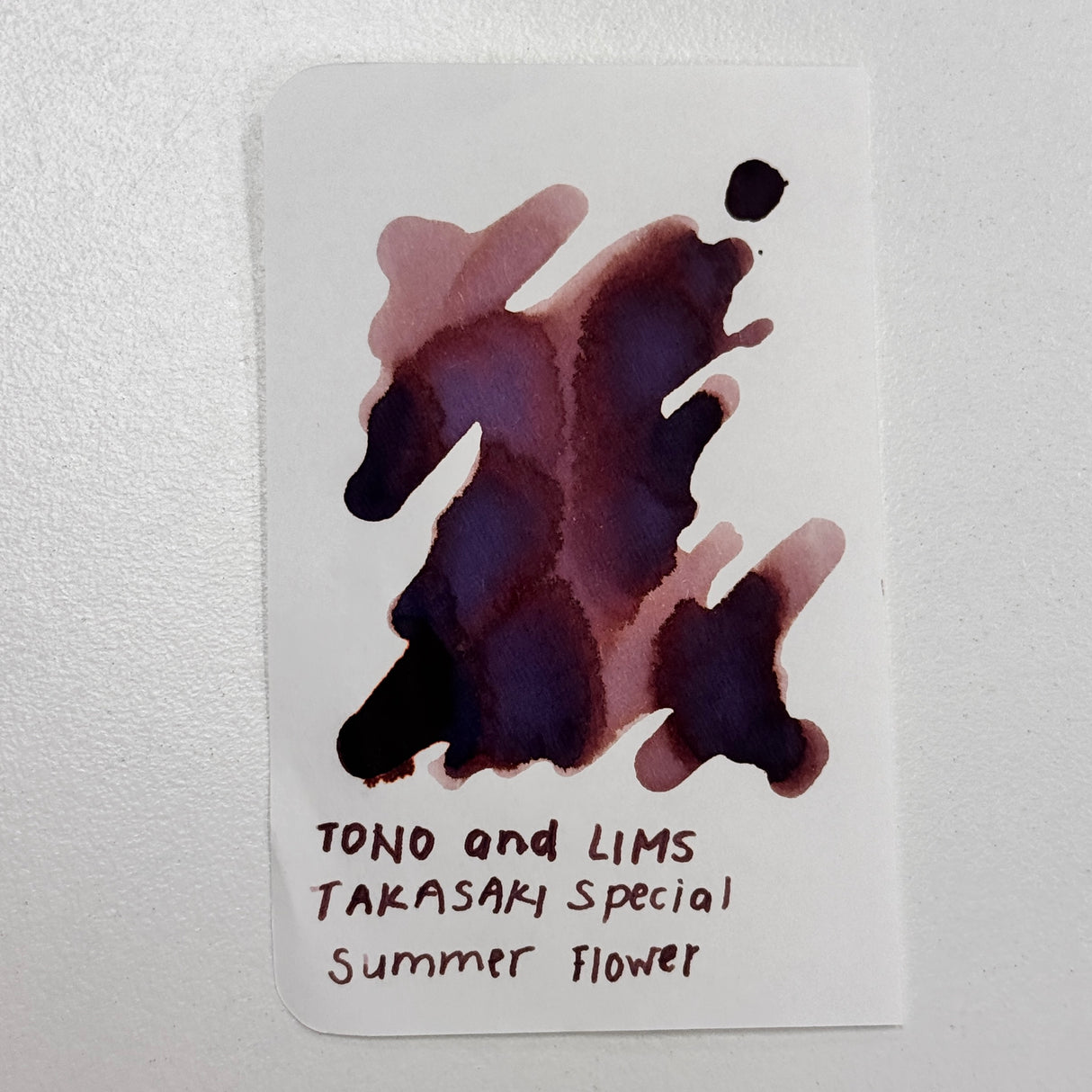 TONO & LIMS Ink - Takasaki Special 2025 - Summer Flower