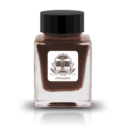 TONO & LIMS Kujirano General Store
JUGLANDO Ink
The Kujirano General Store Collection was created in collaboration with Soratoto ( a Japanese journaling artist). This collection was inspired by a fictional store with colors based on various scenery found in this imaginary world.
RGB: 97, 76, 65
Brown
30ml