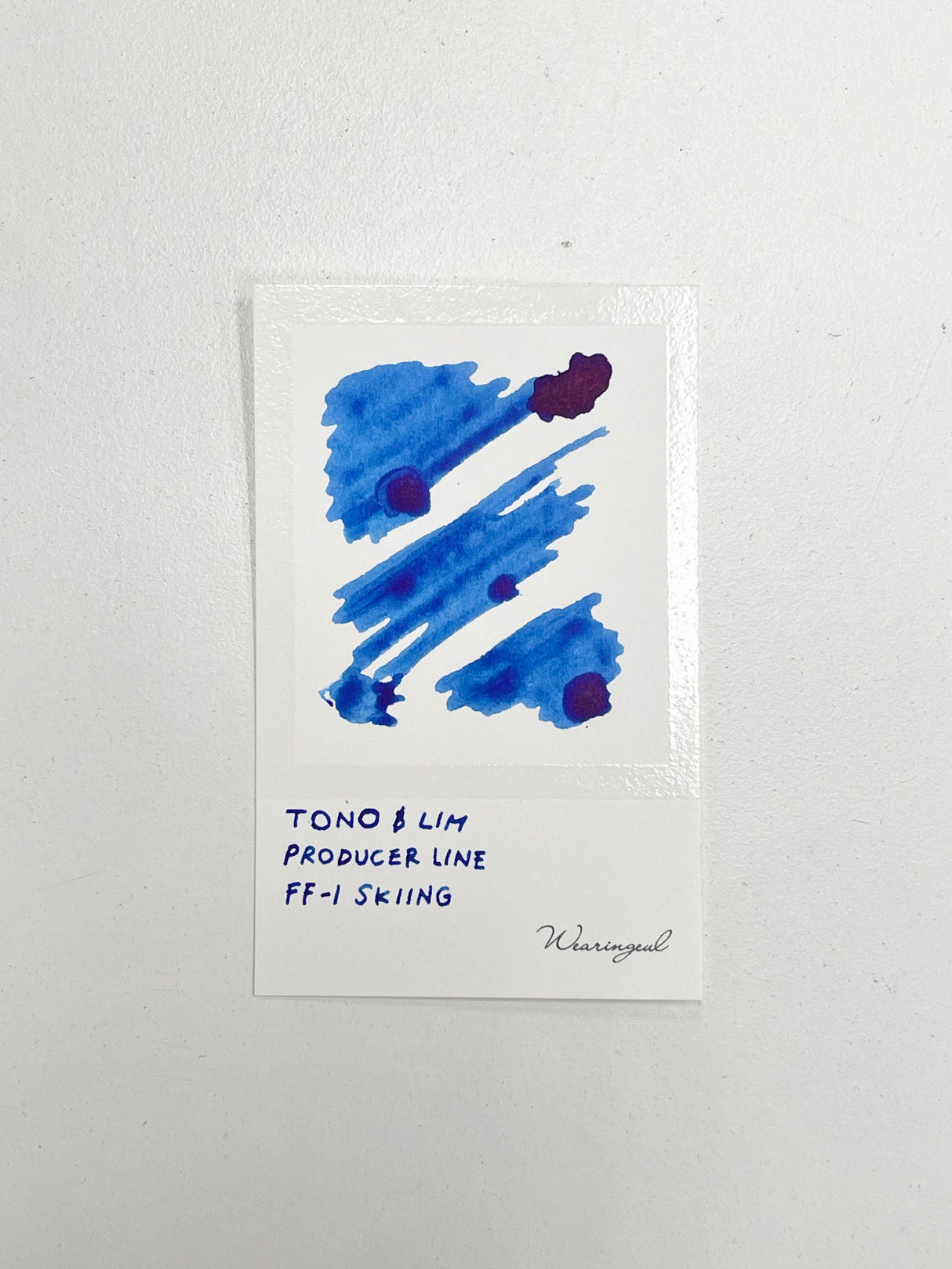 TONO & LIMS Producer Line FF-1 Skiing Ink