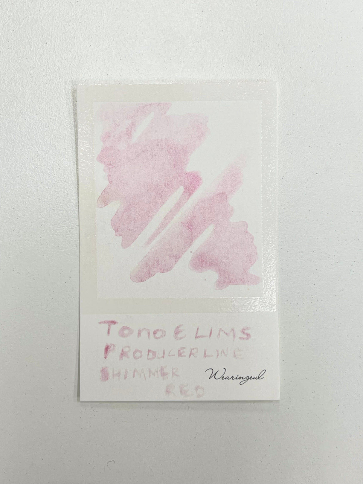 TONO & LIMS Producer Line SHIMMER LIQUID SL-6 Red