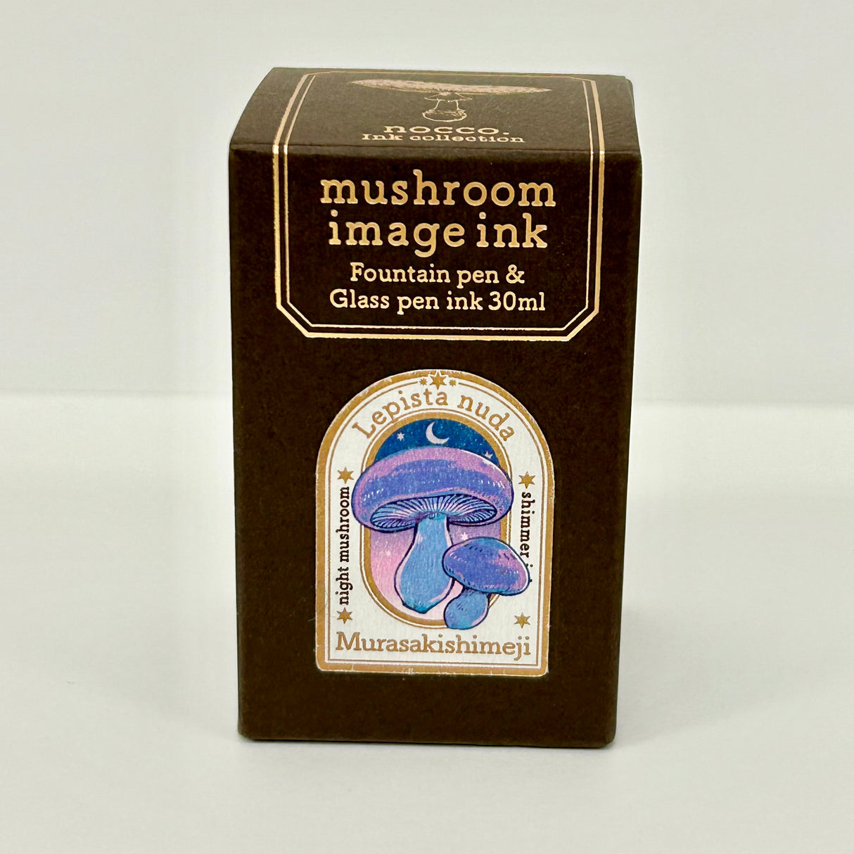 TONO & LIMS Ink - Special Collaboration - Mushroom Image Ink Murasakishimeji Shimmer
The Special Collaboration collection features inks from Tono & Lims during the "A Space Walk 2025" event in New York City! These collaboration inks shine uniquely with playful elements such as shimmer paired with fluorescent colors.
Collaboration with nocco
30ml
Dye-based ink
Shimmer