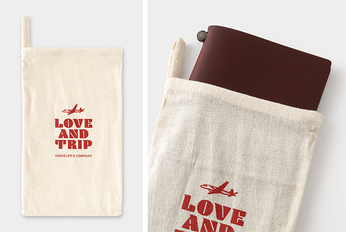 TRAVELER'S notebook LOVE AND TRIP Red (Regular Size)