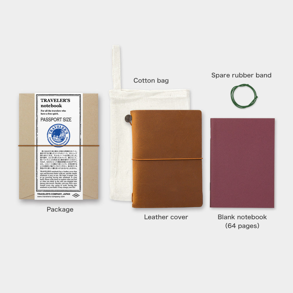 TRAVELER'S notebook Camel (Passport Size)