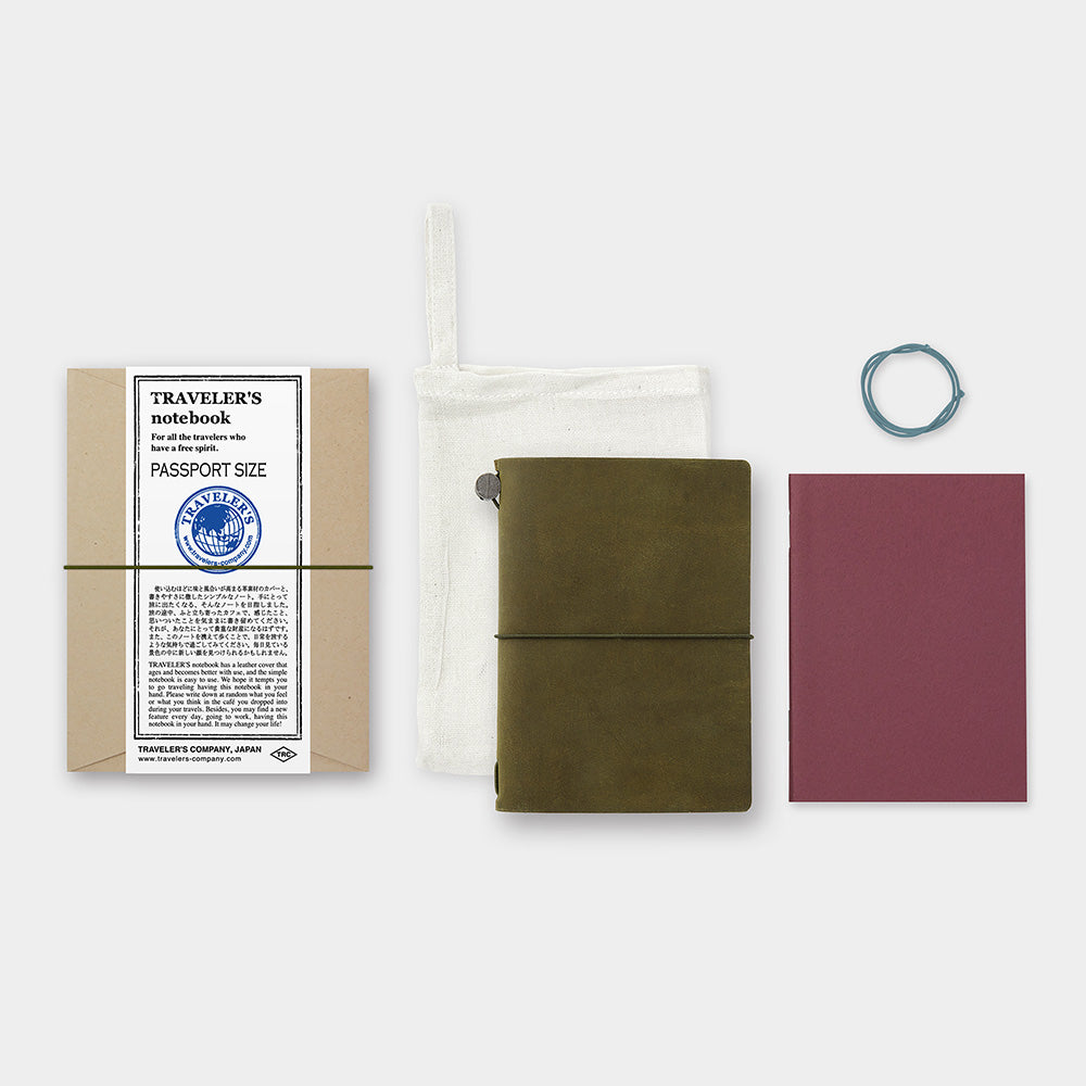 TRAVELER'S notebook Olive (Passport Size)