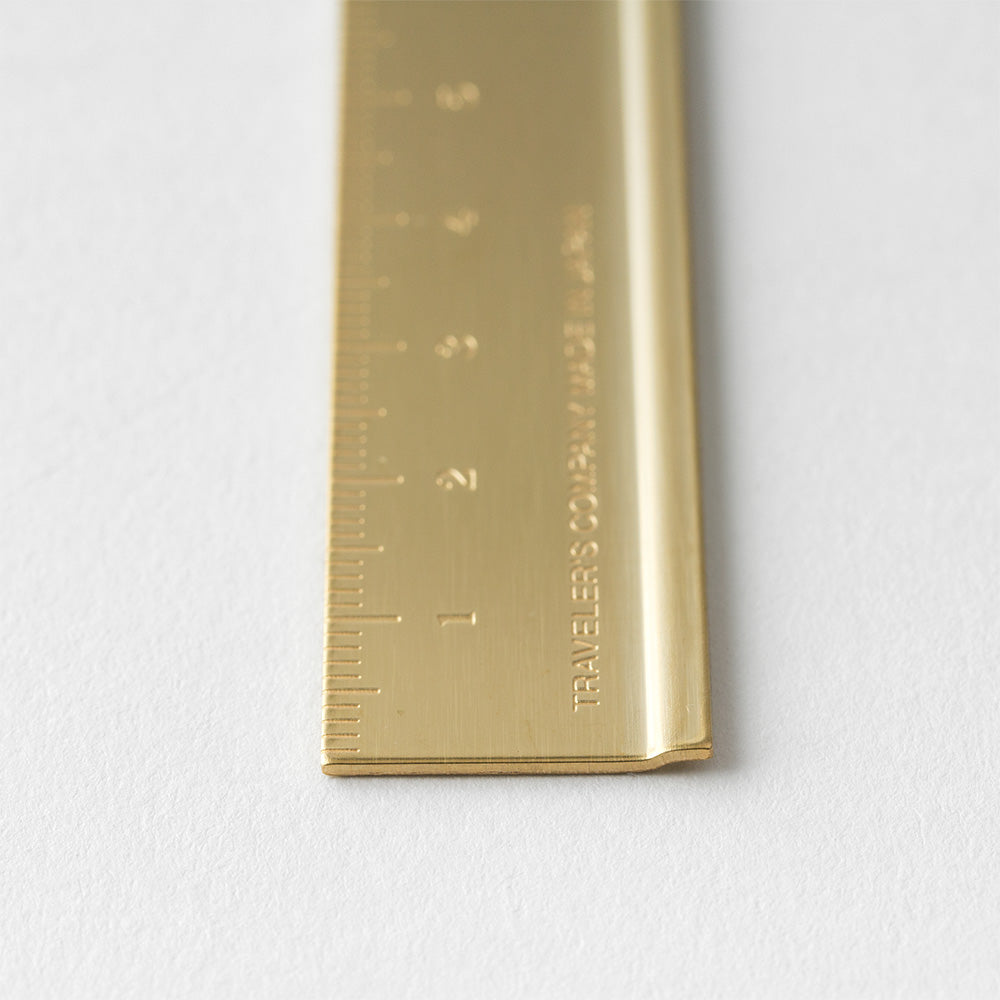TRAVELER'S COMPANY Brass Ruler