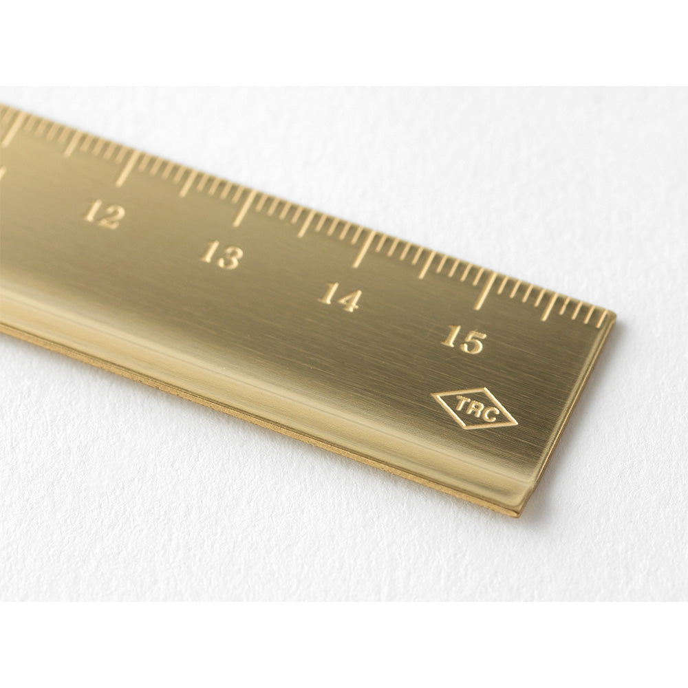 TRAVELER'S COMPANY Brass Ruler