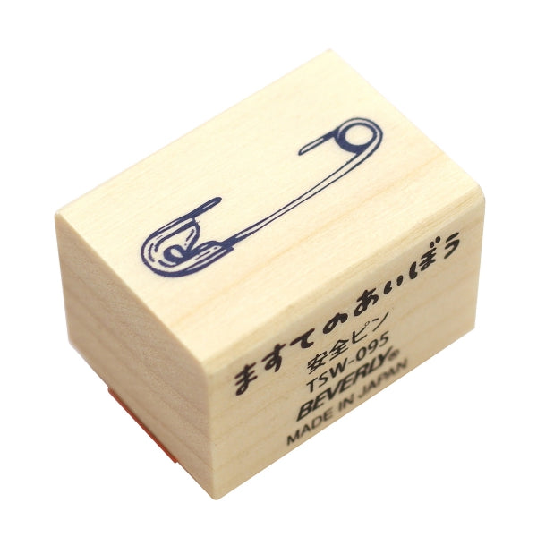 Beverly Companion Rubber Stamp - Safety Pin