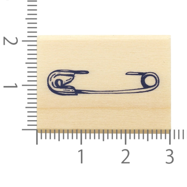 Beverly Companion Rubber Stamp - Safety Pin