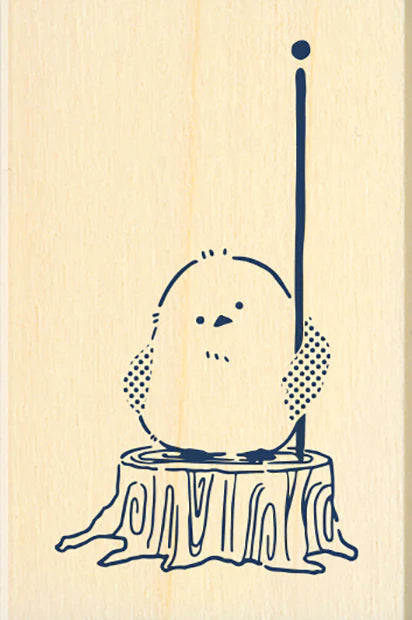Masking Tape Companion Rubber Stamp - Shimaenaga
