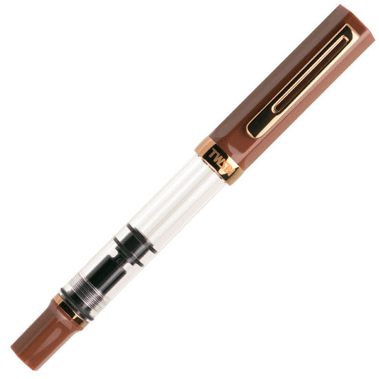 TWSBI ECO Espresso Fountain Pen with Bronze Trim