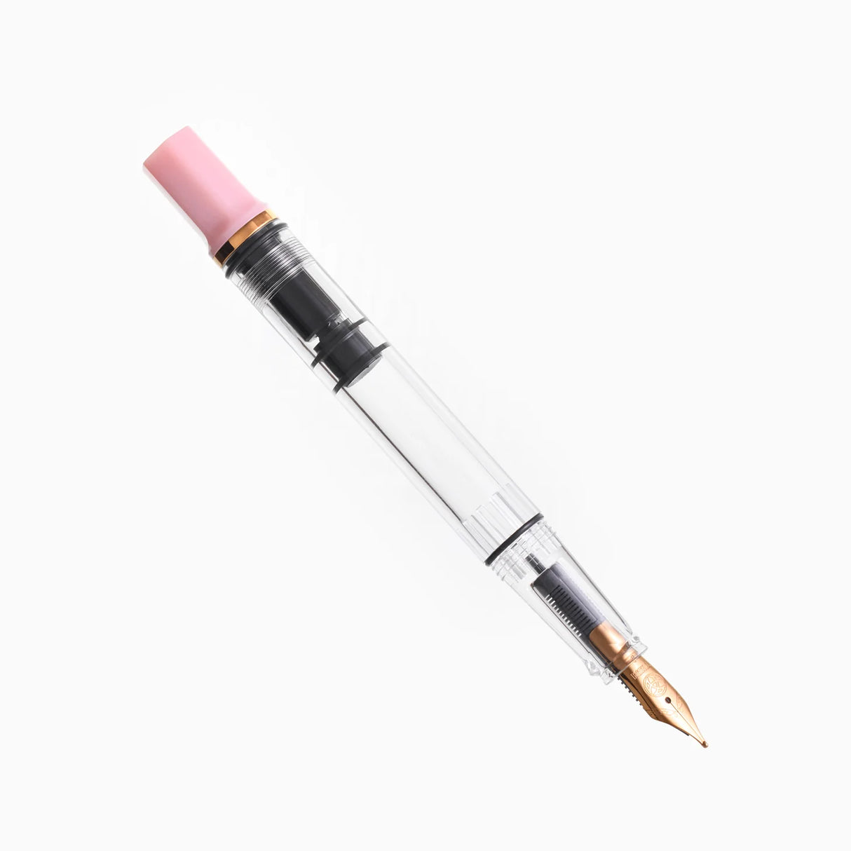 TWSBI ECO Pink Lemonade w/ Bronze Fountain Pen
Comes in EF, F, M, B, Stub1.1 nib choices
Please note: Because of the marbled finish, each pen will have a slightly different pattern, so we’re unable to accommodate specific color requests.