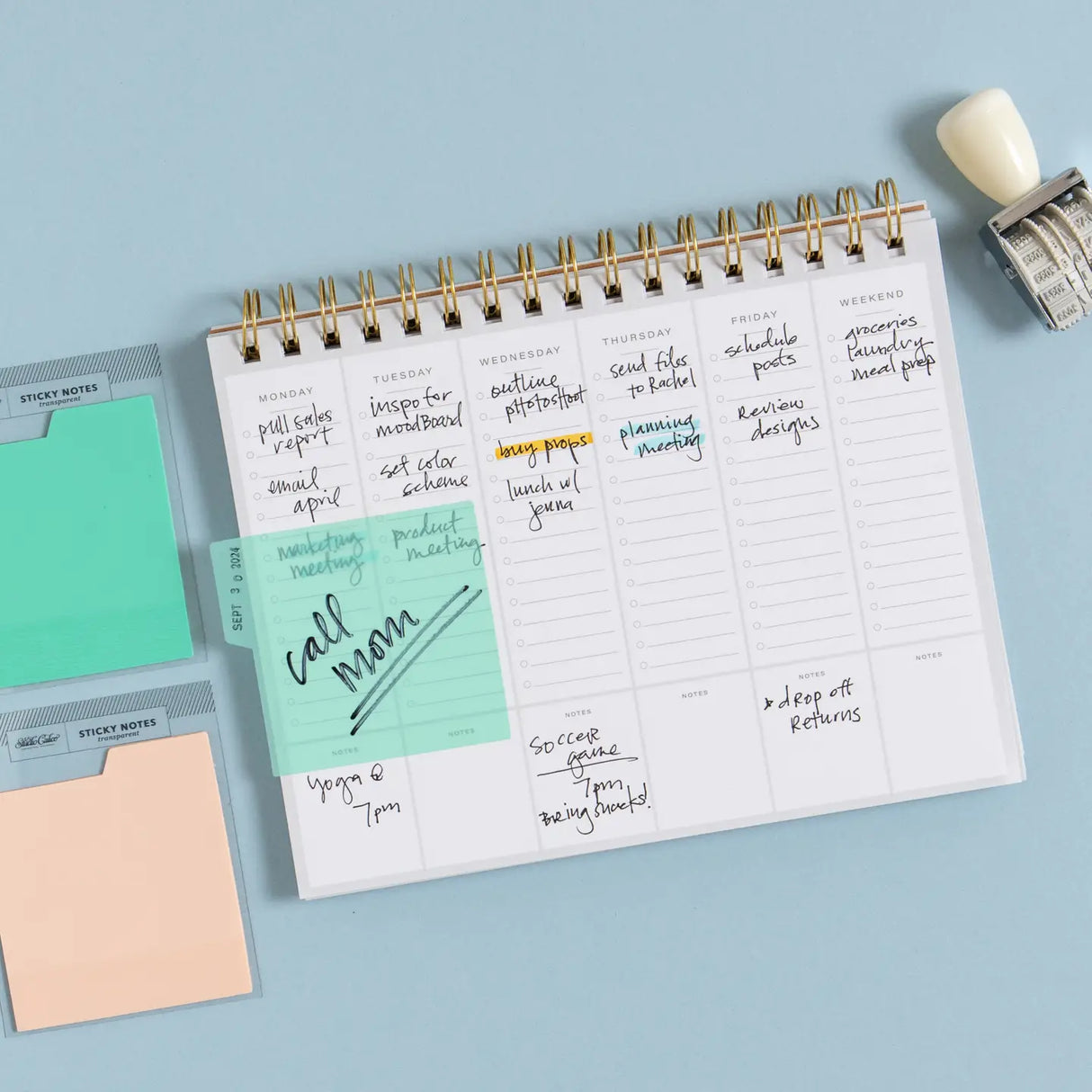 Tabbed Transparent Sticky Notes - Aqua
Streamline your tasks with the Aqua Tabbed Transparent Sticky Notes, offering simplicity and style to your workspace.
1 - 3" x 3.3" tabbed vellum sticky notepad, 30 sheets