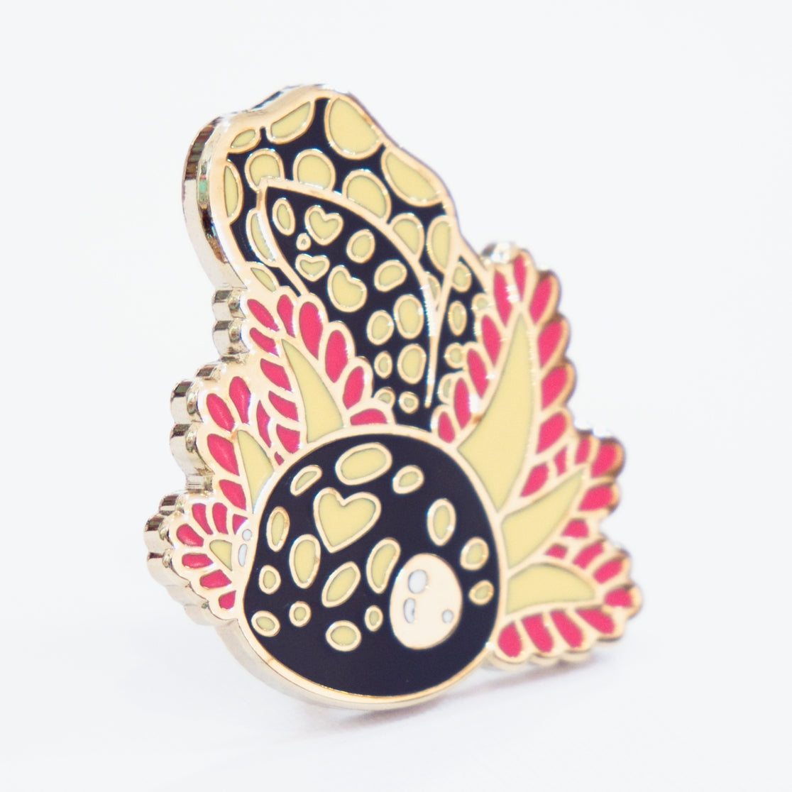 Tarahumara Mole Salamander Amphibian Enamel Pin