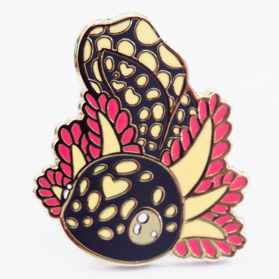 Tarahumara Mole Salamander Amphibian Enamel Pin