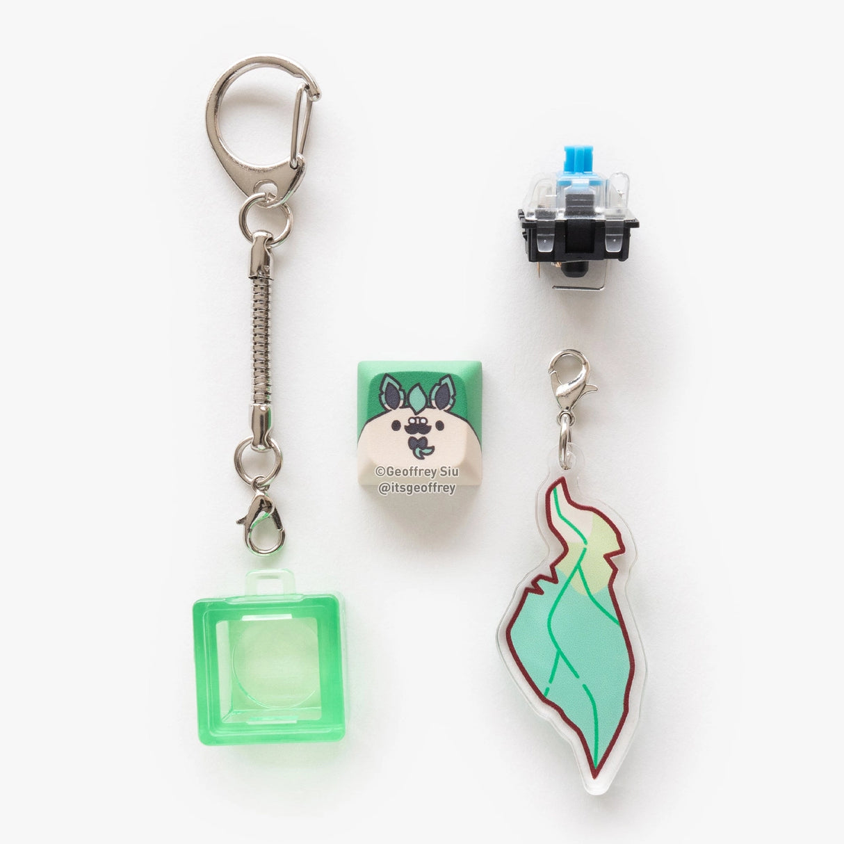 Teaveelution Clicky Keychains - Chiefeon