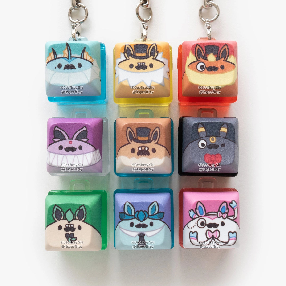 Teaveelution Clicky Keychains - Lump Sumbreon