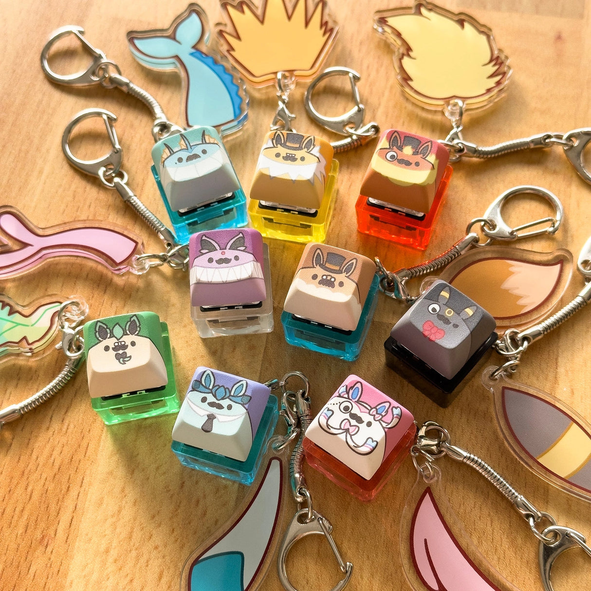Teaveelution Clicky Keychains - Lump Sumbreon