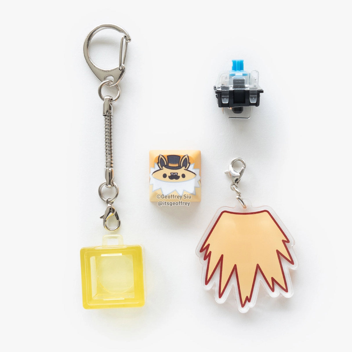Teaveelution Clicky Keychains - Jewelteon