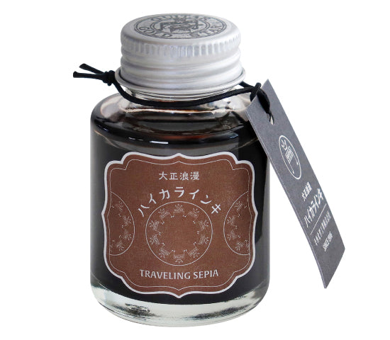 Teranishi Guitar Taisho Roman Haikara - Traveling Sepia Ink - 40ml