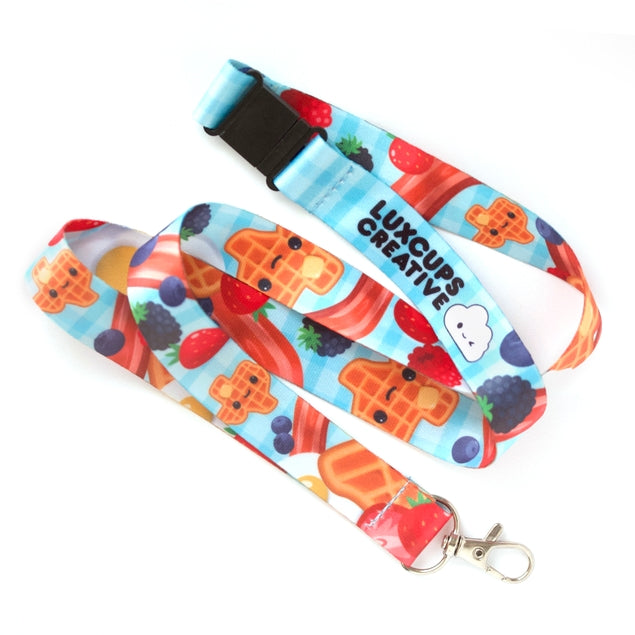 Texas Waffle Lanyard